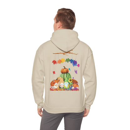 LGBTQIA+ Autumn Gnomes Unisex Heavy Blend™ Hooded Sweatshirt