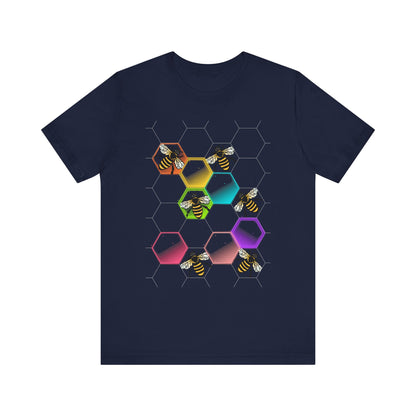 Disco Bees Unisex Jersey Short Sleeve Tee