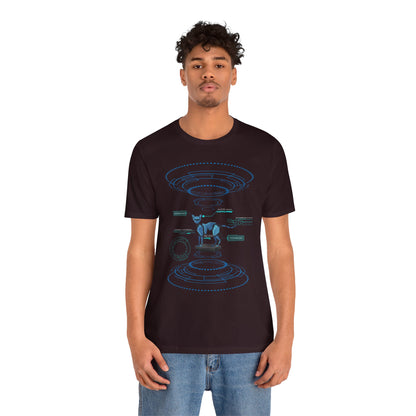 Mecha Kitty Unisex Jersey Short Sleeve Tee