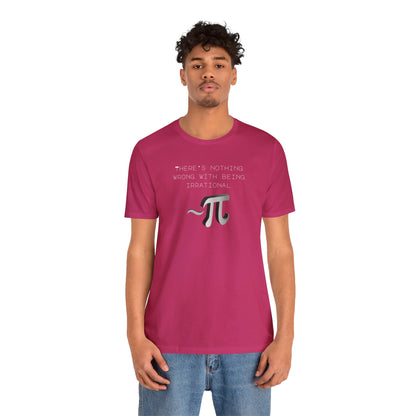 Irrational Pi Unisex Jersey Short Sleeve Tee