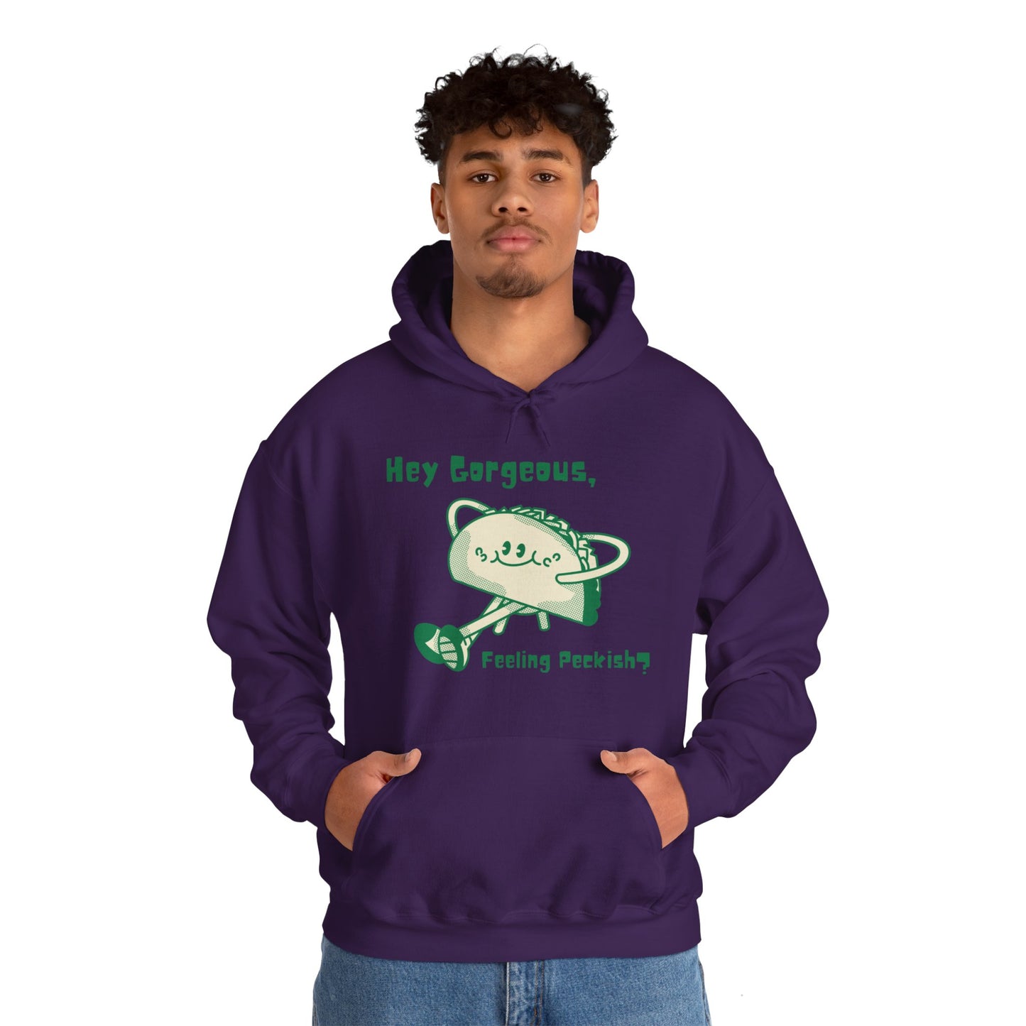 Flirty Taco Unisex Heavy Blend™ Hooded Sweatshirt