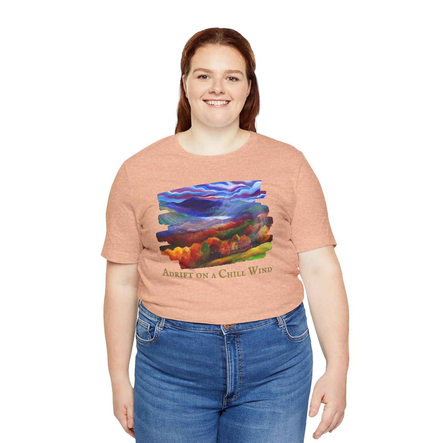 Adrift on a Chill Wind Unisex Jersey Short Sleeve Tee