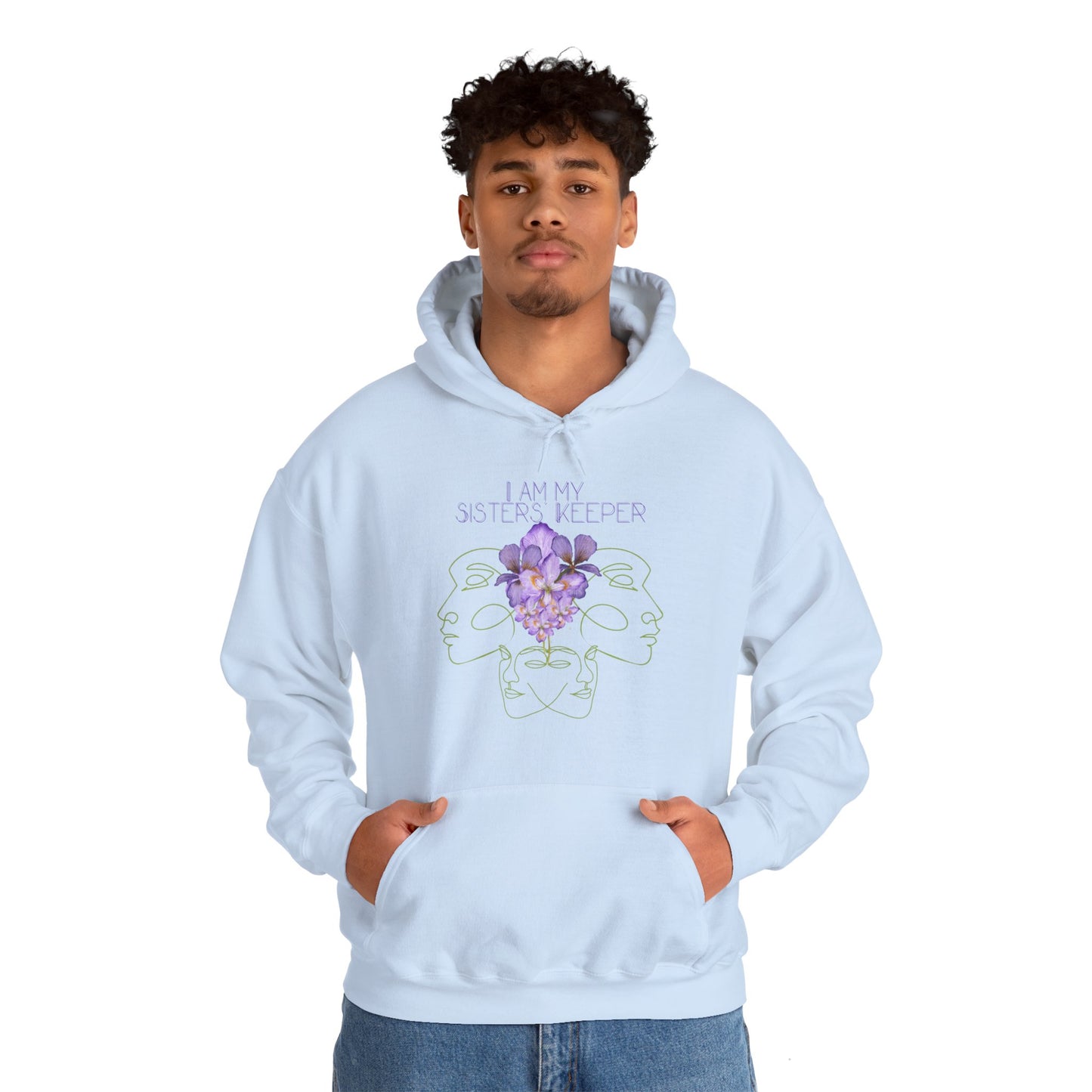 I Am My Sisters' Keeper 1 Unisex Heavy Blend™ Hooded Sweatshirt