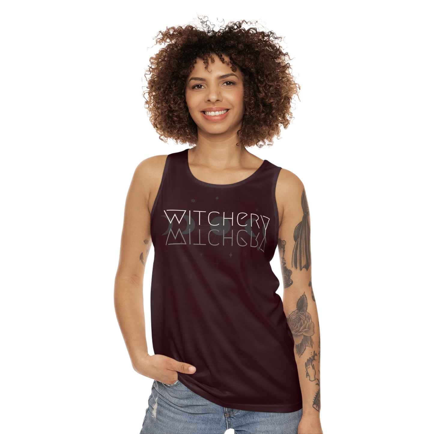 Witchery Unisex Tank Top (AOP)