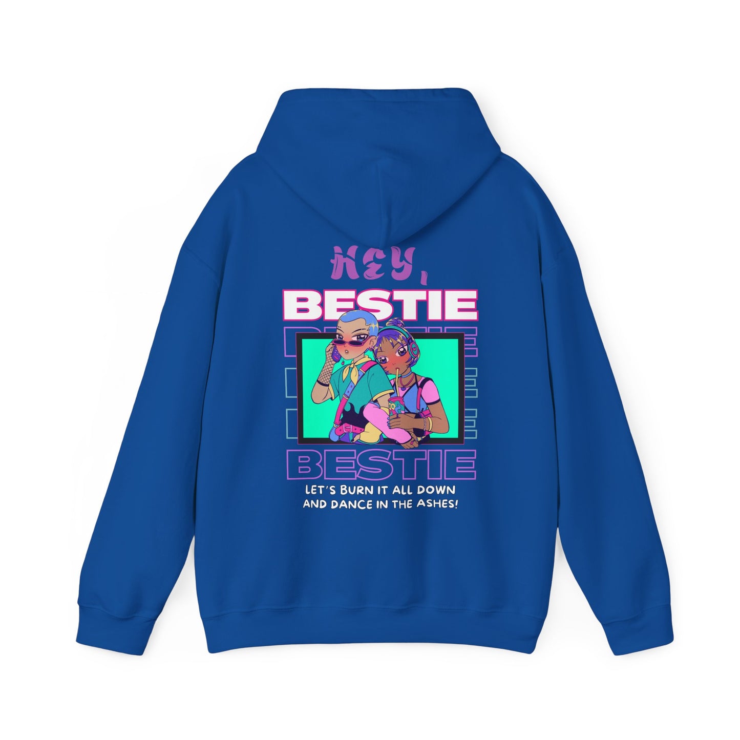 Hey, Bestie...Unisex Heavy Blend™ Hooded Sweatshirt