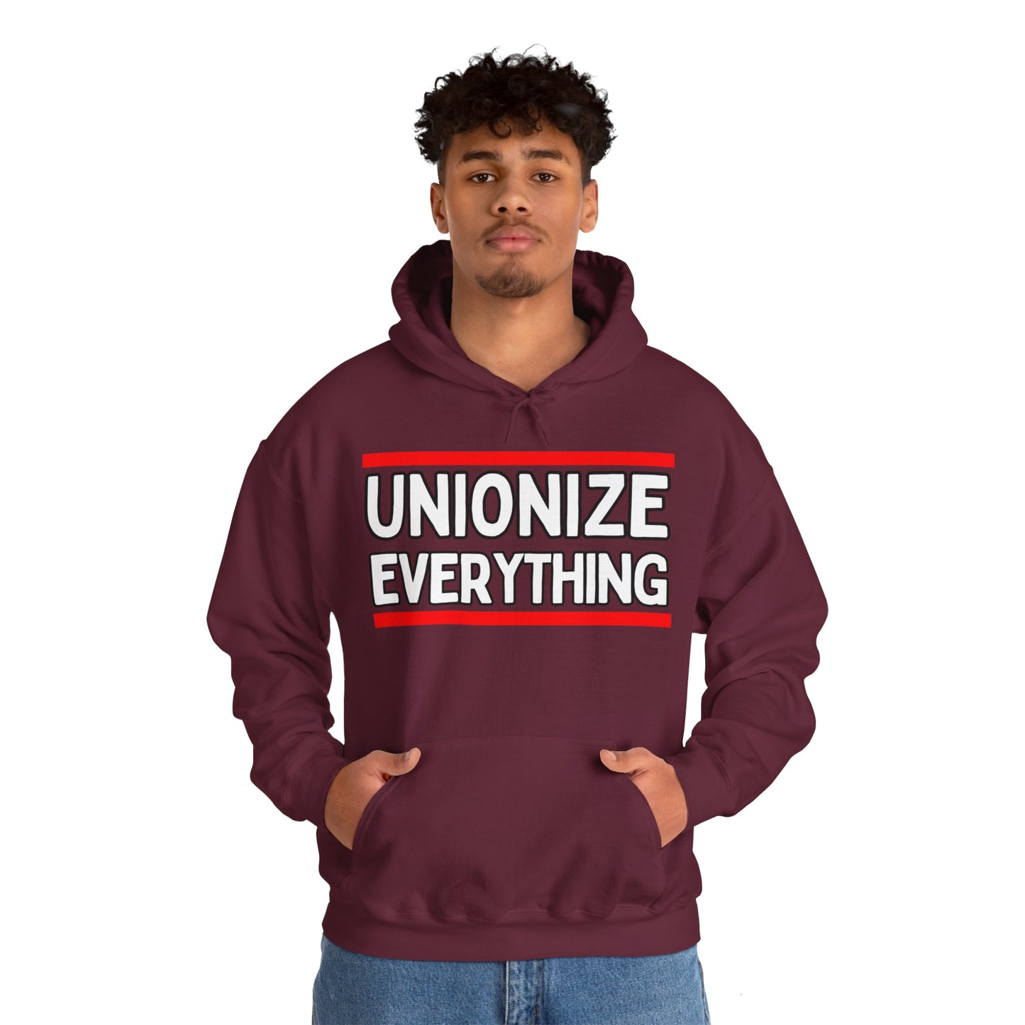 Unionize Everything! Unisex Heavy Blend™ Hooded Sweatshirt