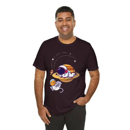 Astro Kitty Unisex Jersey Short Sleeve Tee