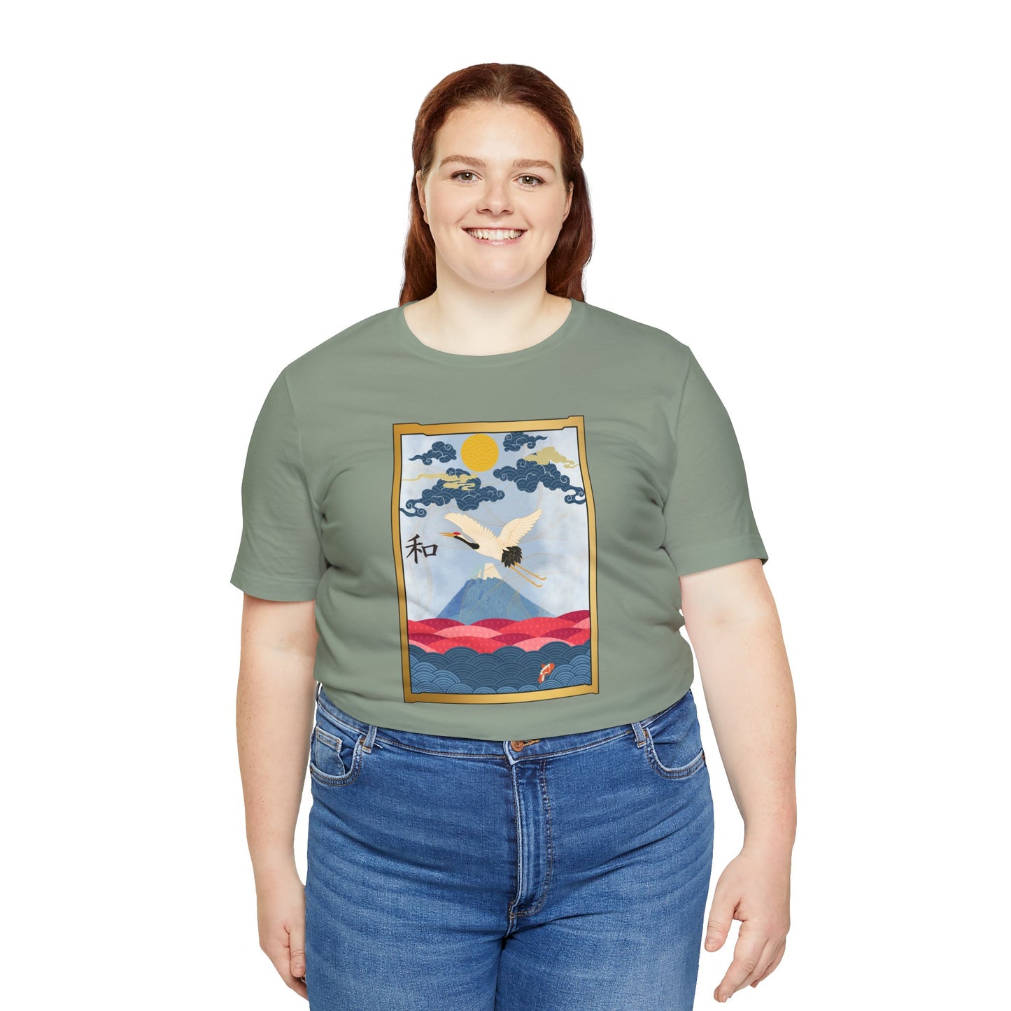 Crane Unisex Jersey Short Sleeve Tee