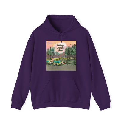 I Will Meet Myself in the Wild Places - Color Unisex Heavy Blend™ Hooded Sweatshirt