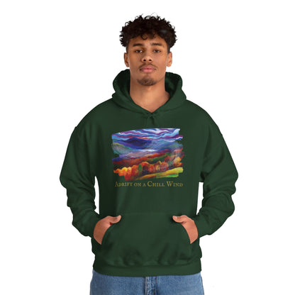 Adrift On A Chill Wind Unisex Heavy Blend™ Hooded Sweatshirt