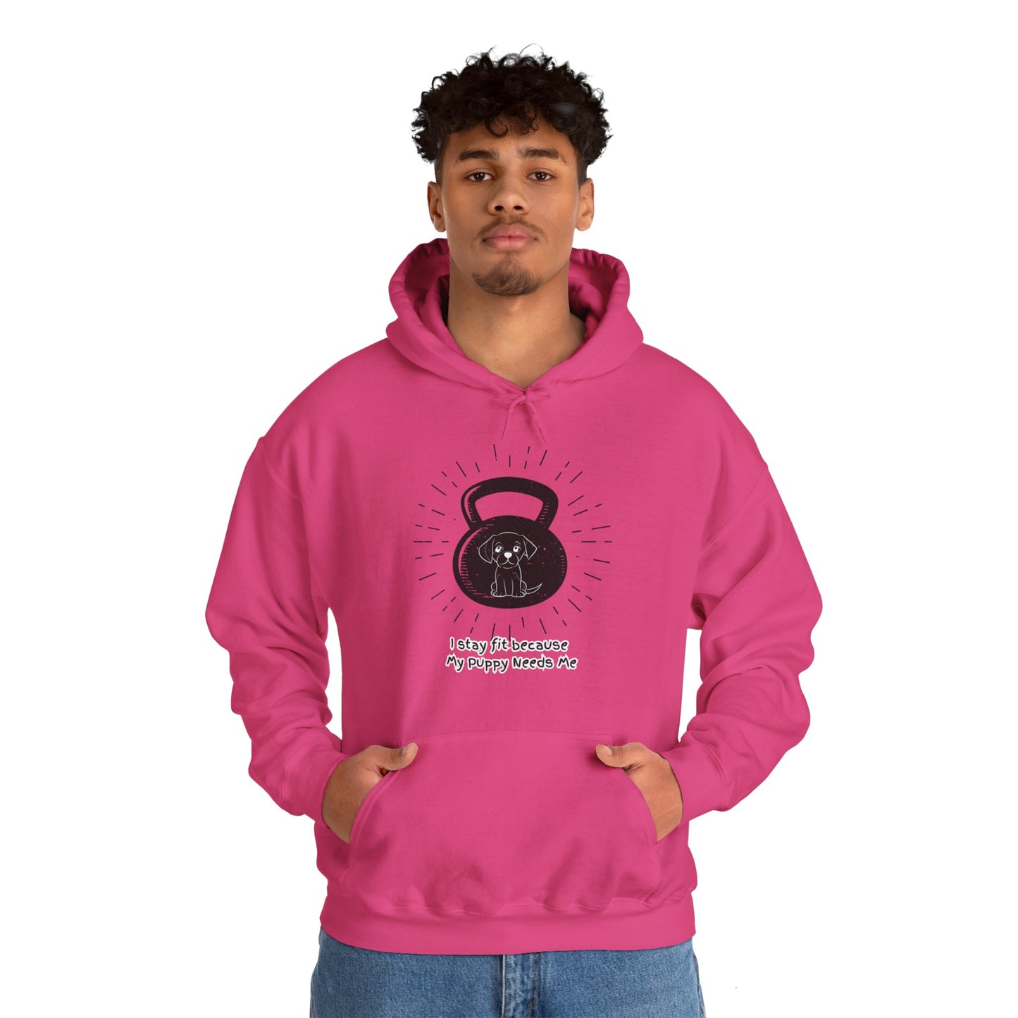 My Puppy Needs Me! Unisex Heavy Blend™ Hooded Sweatshirt