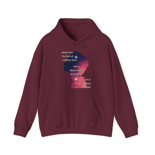 A Beautiful Being Entire Unisex Heavy Blend™ Hooded Sweatshirt