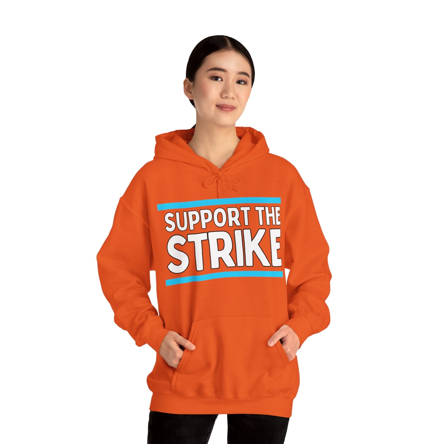 Support The Strike Unisex Heavy Blend™ Hooded Sweatshirt