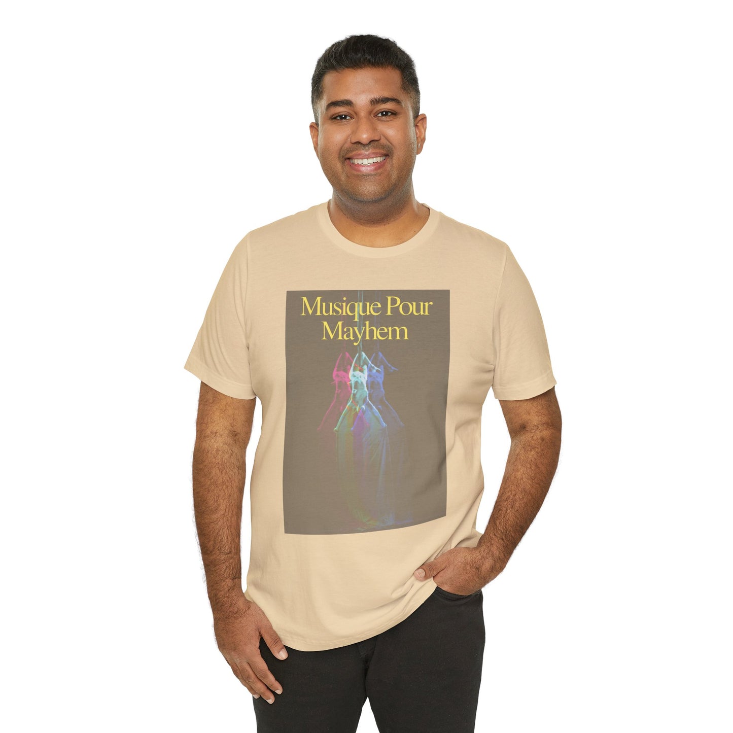 Musique Pour Mayhem Unisex Jersey Short Sleeve Tee