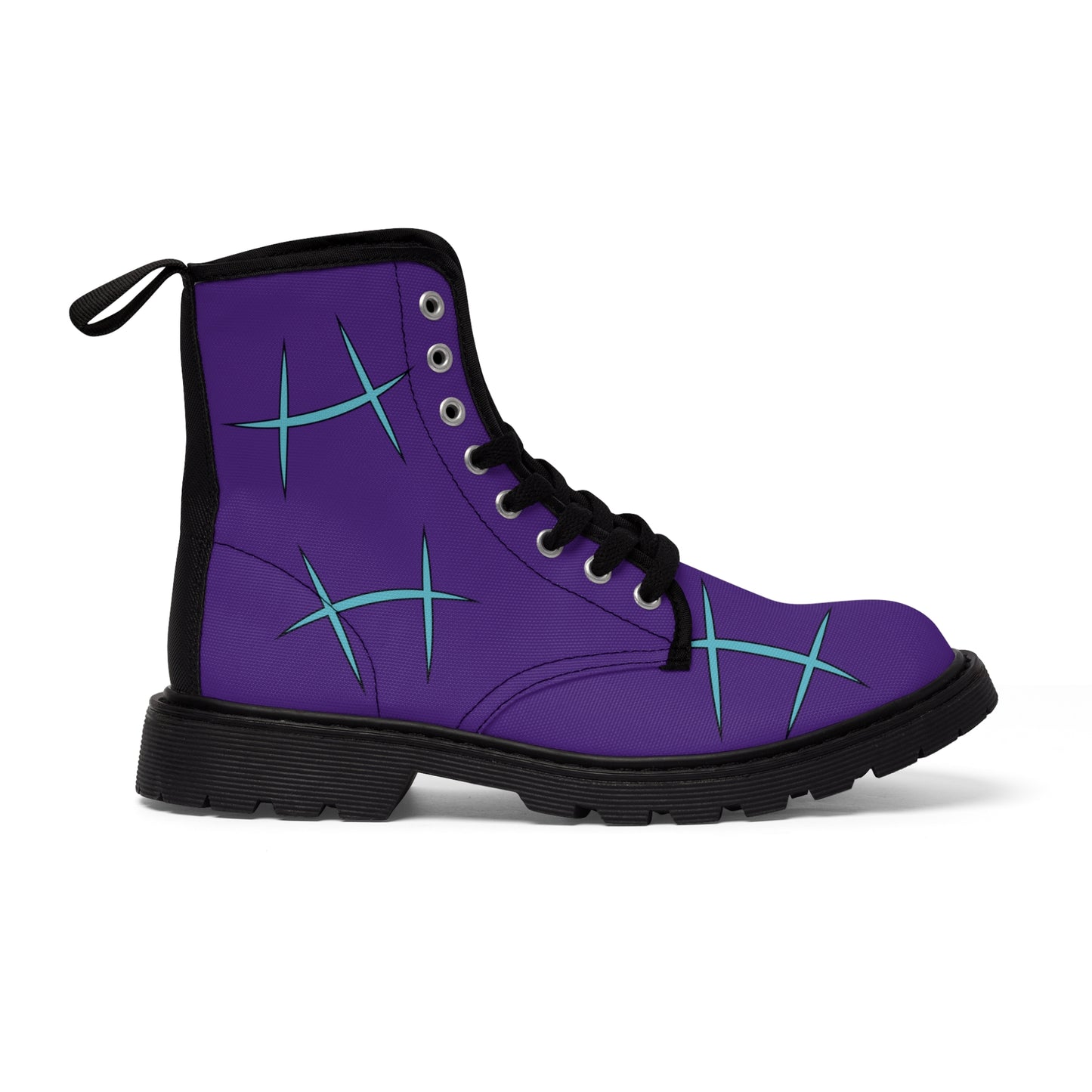 Kittn Kats, ammiright? Men's Canvas Boots