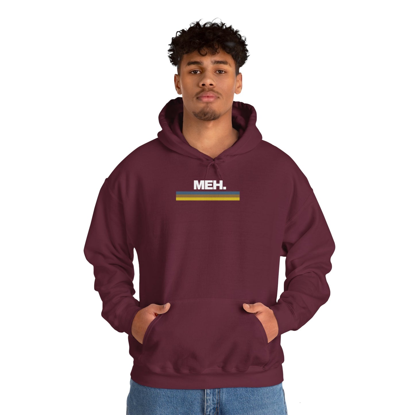 Meh. Unisex Heavy Blend™ Hooded Sweatshirt