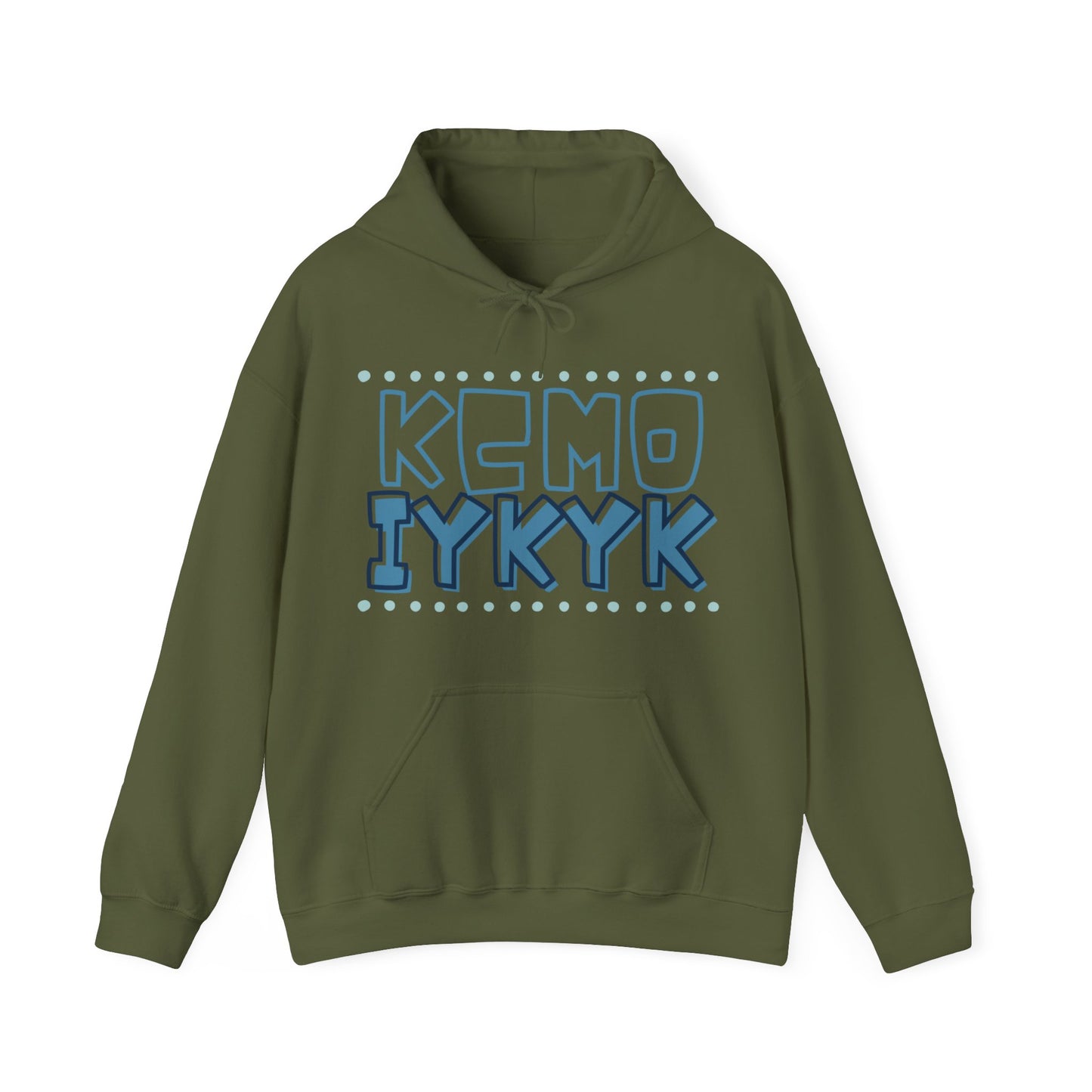 KCMO IYKYK 3 Unisex Heavy Blend™ Hooded Sweatshirt