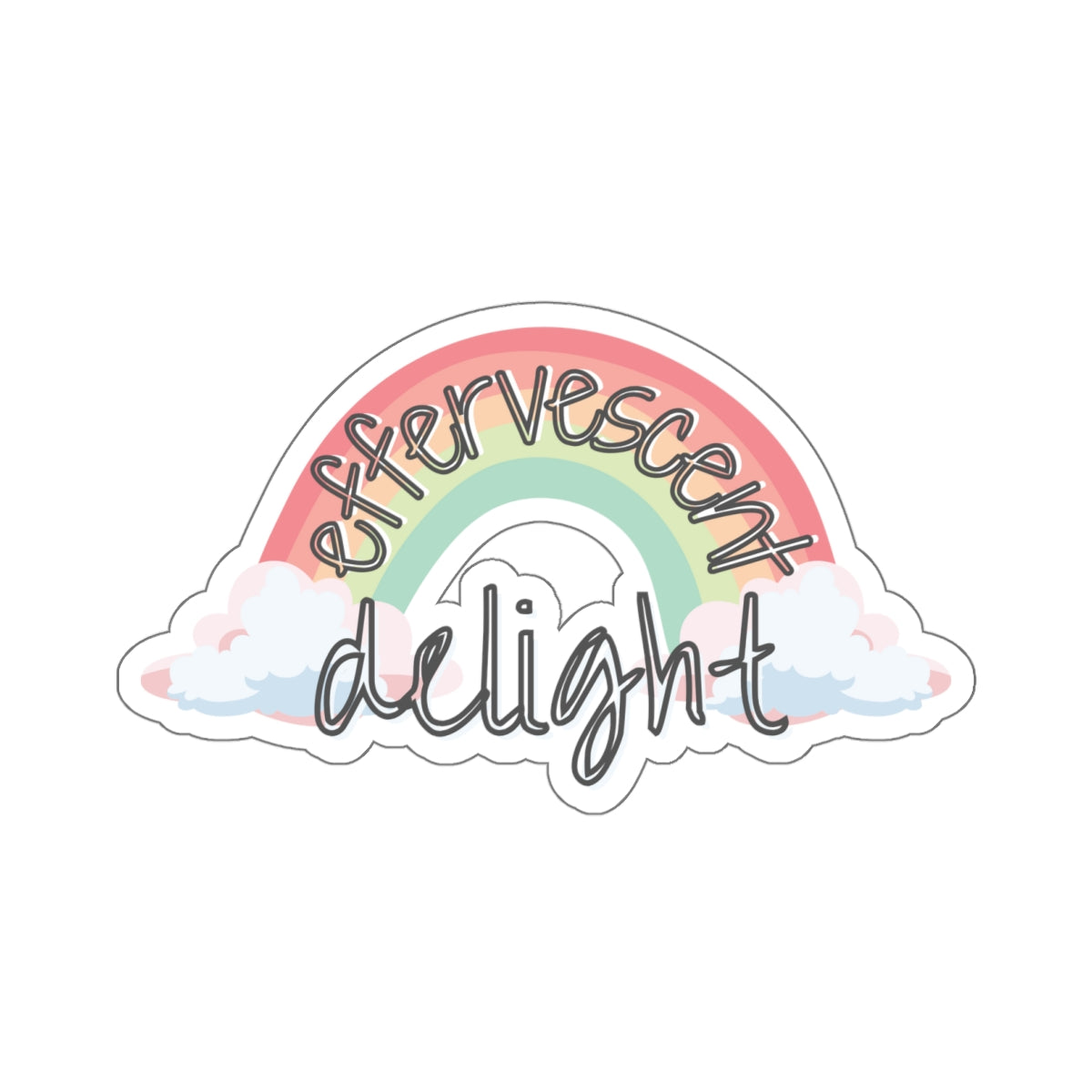 Effervescent Delight Kiss-Cut Stickers