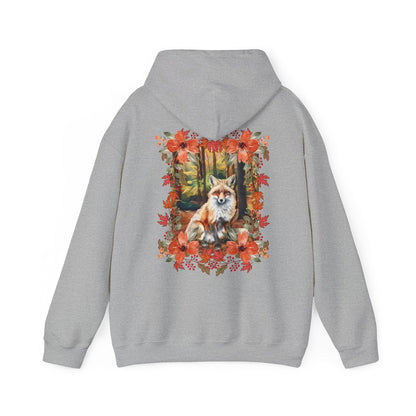 F is for Fall, F is for Fox  Unisex Heavy Blend™ Hooded Sweatshirt