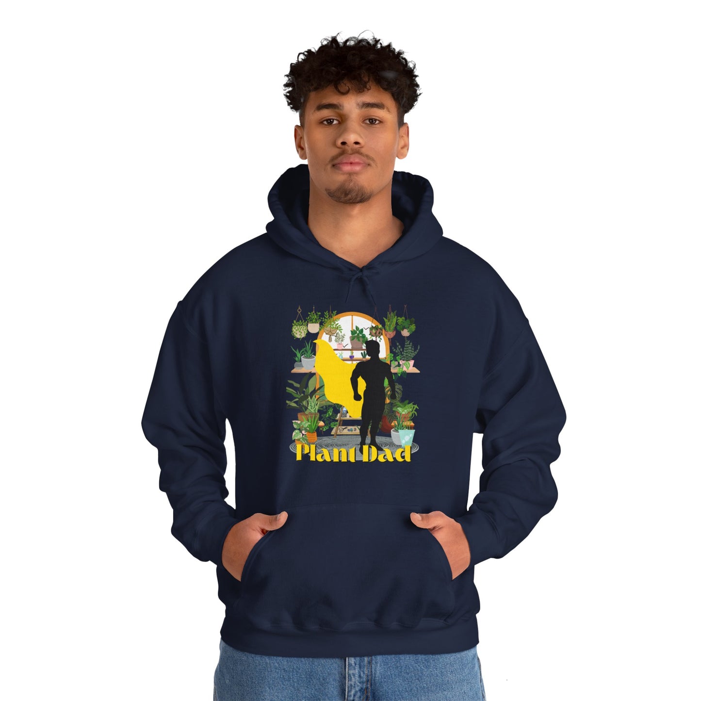 Plant Dad! Unisex Heavy Blend™ Hooded Sweatshirt