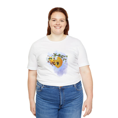 Super Cool Bee Unisex Jersey Short Sleeve Tee