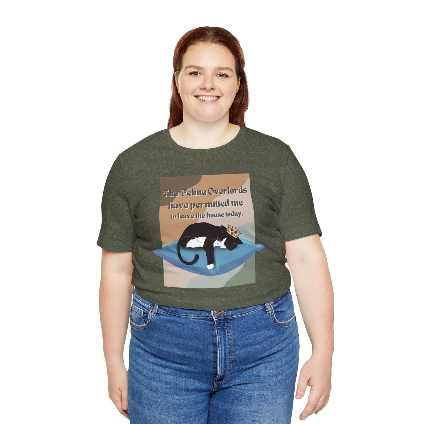 Feline Overlords Unisex Jersey Short Sleeve Tee