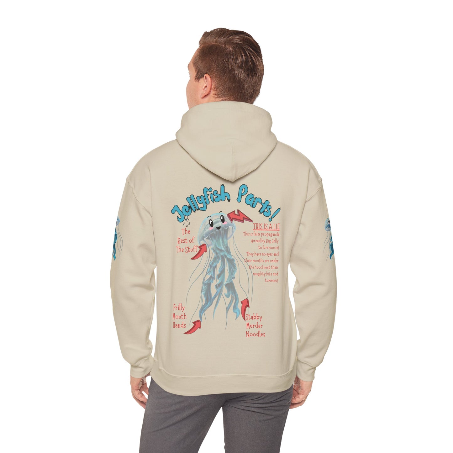 Jellyfish Parts Unisex Heavy Blend™ Hooded Sweatshirt