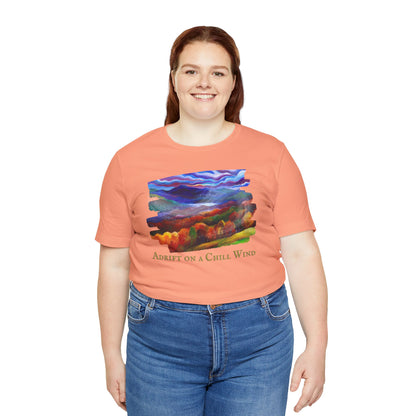 Adrift on a Chill Wind Unisex Jersey Short Sleeve Tee