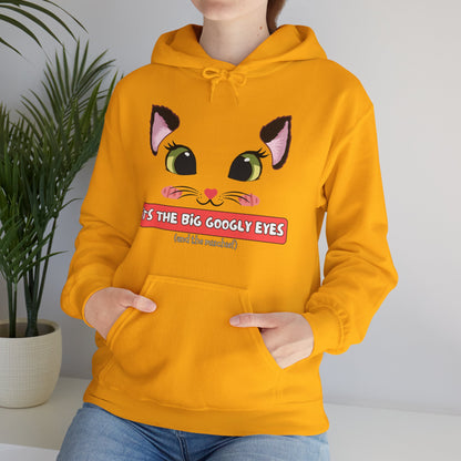 Big Googly Eyes Unisex Heavy Blend™ Hooded Sweatshirt