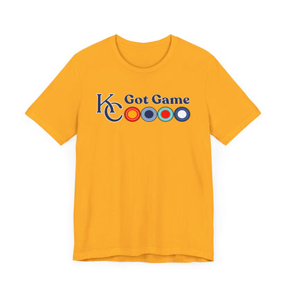 KC Got Game Unisex Jersey Short Sleeve Tee