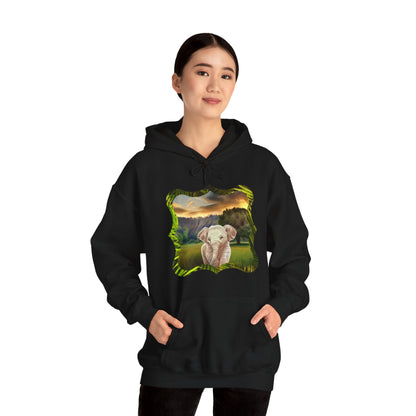 Why are baby elephants so cute, though? Unisex Heavy Blend™ Hooded Sweatshirt