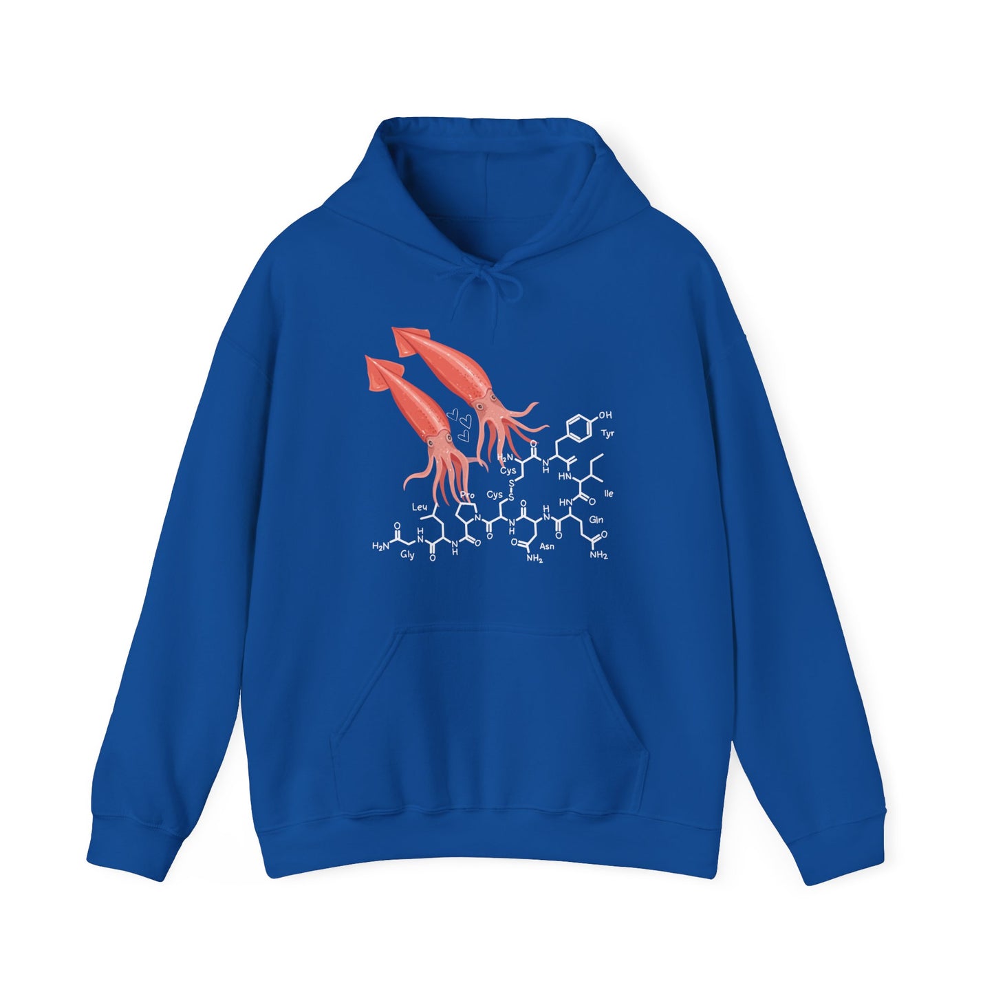 Squid Love - Oxytocin Unisex Heavy Blend™ Hooded Sweatshirt