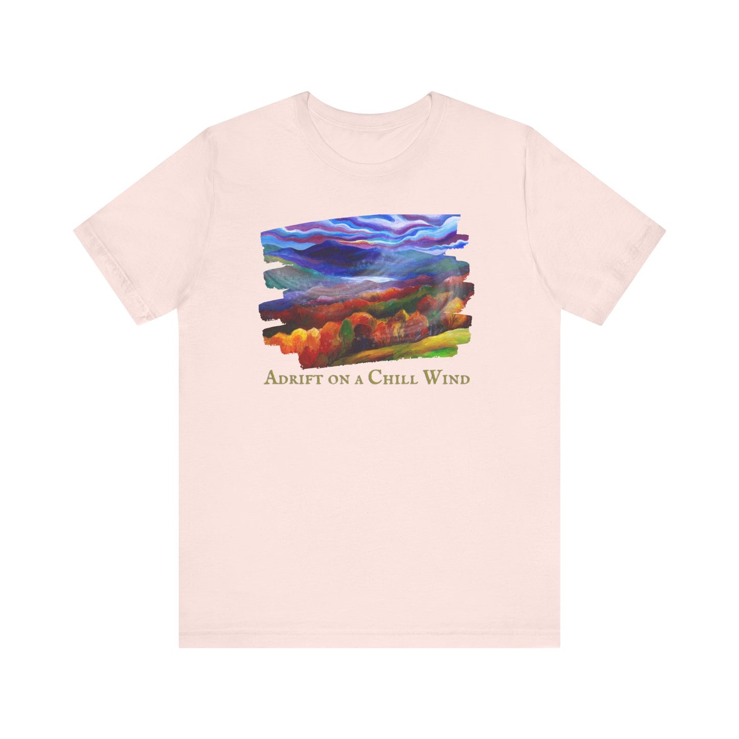 Adrift on a Chill Wind Unisex Jersey Short Sleeve Tee