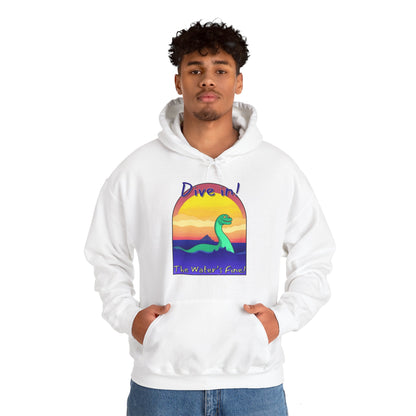 Dive In! Unisex Heavy Blend™ Hooded Sweatshirt