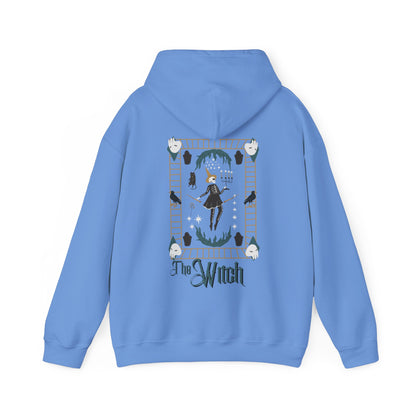 The Witch Tarot Style Unisex Heavy Blend™ Hooded Sweatshirt