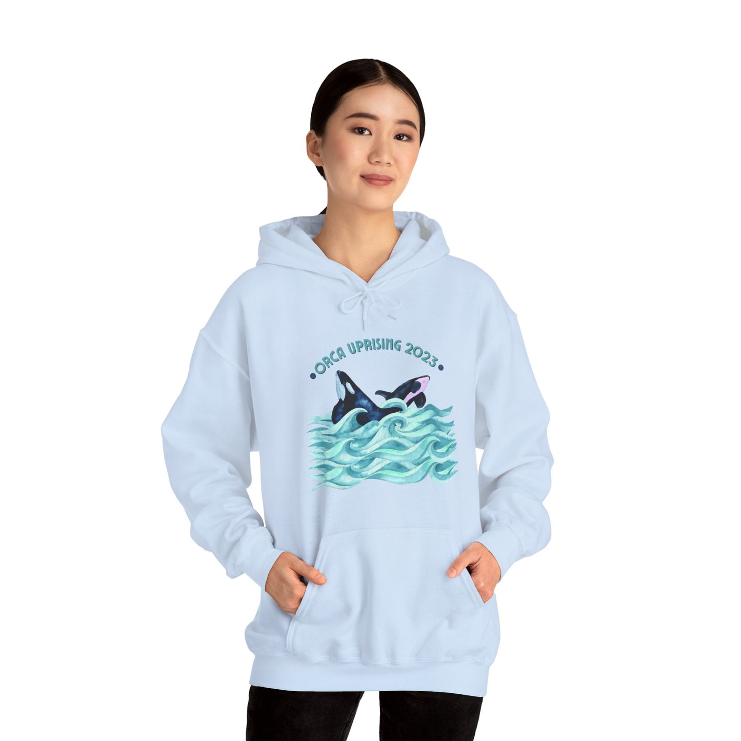 Orca Uprising Unisex Heavy Blend™ Hooded Sweatshirt