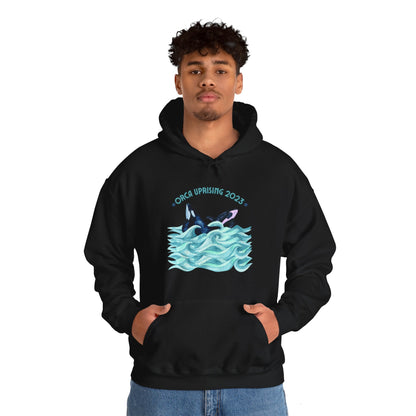 Orca Uprising Unisex Heavy Blend™ Hooded Sweatshirt