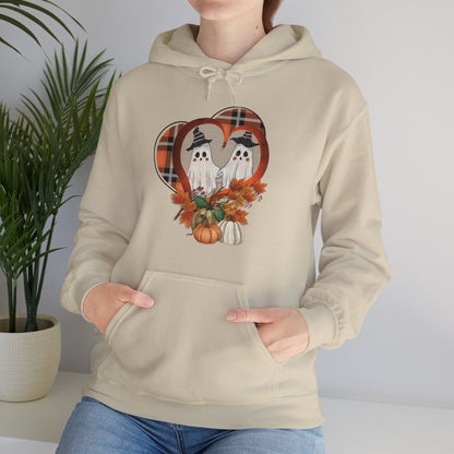 Spooky Love Fall Vibes Unisex Heavy Blend™ Hooded Sweatshirt