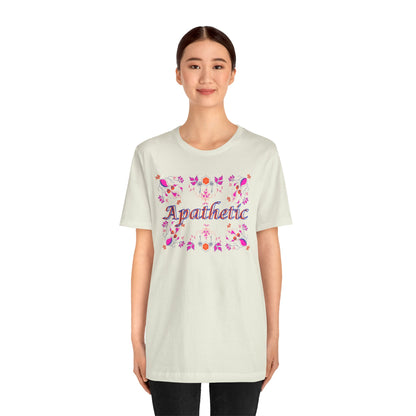 Apathetic Unisex Jersey Short Sleeve Tee