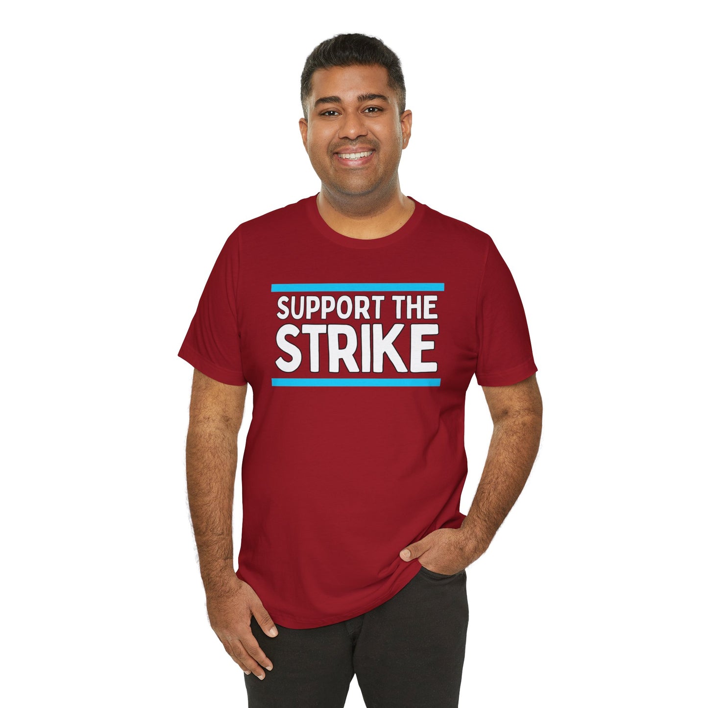 Support The Strike Unisex Jersey Short Sleeve Tee