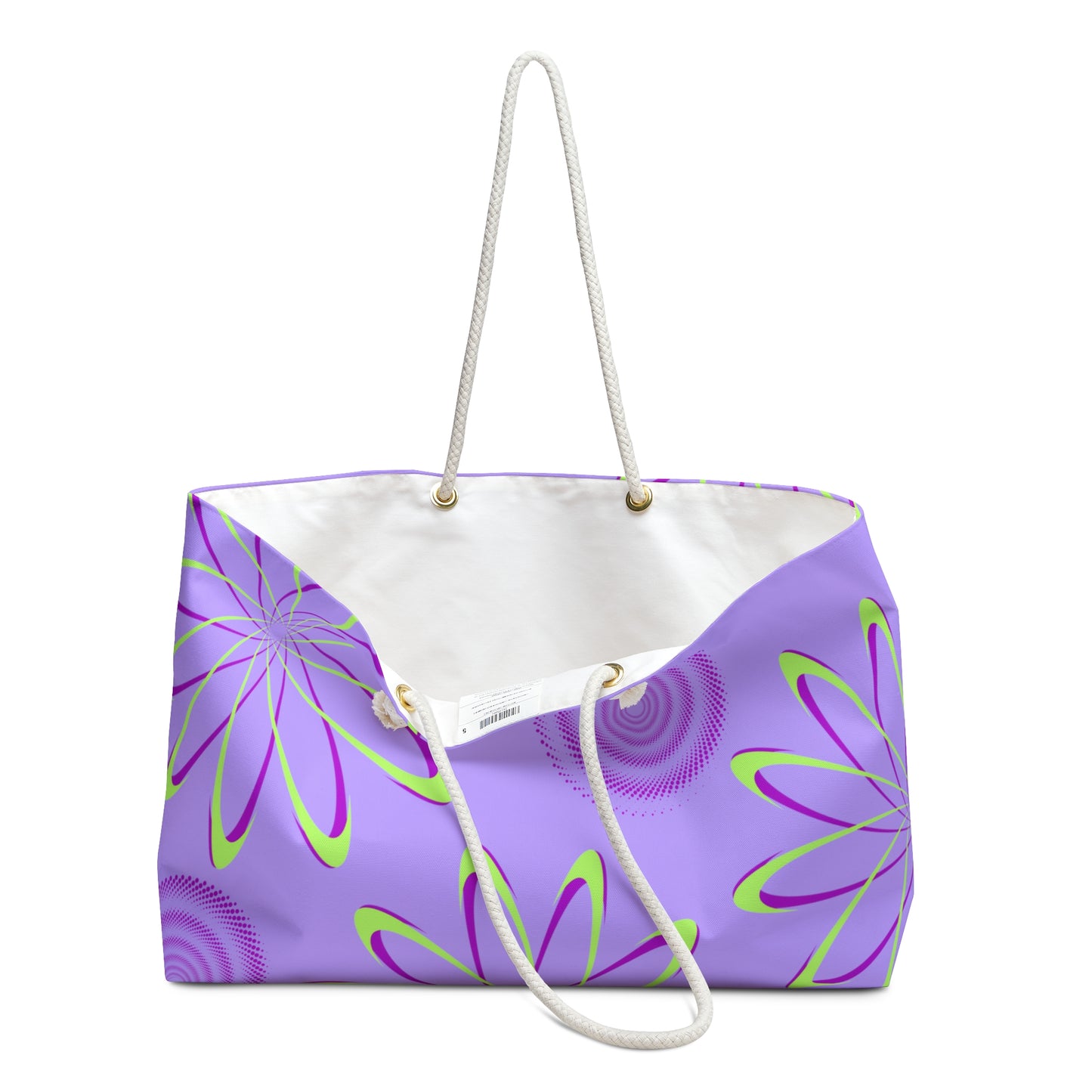 Atomic Flowers Weekender Bag