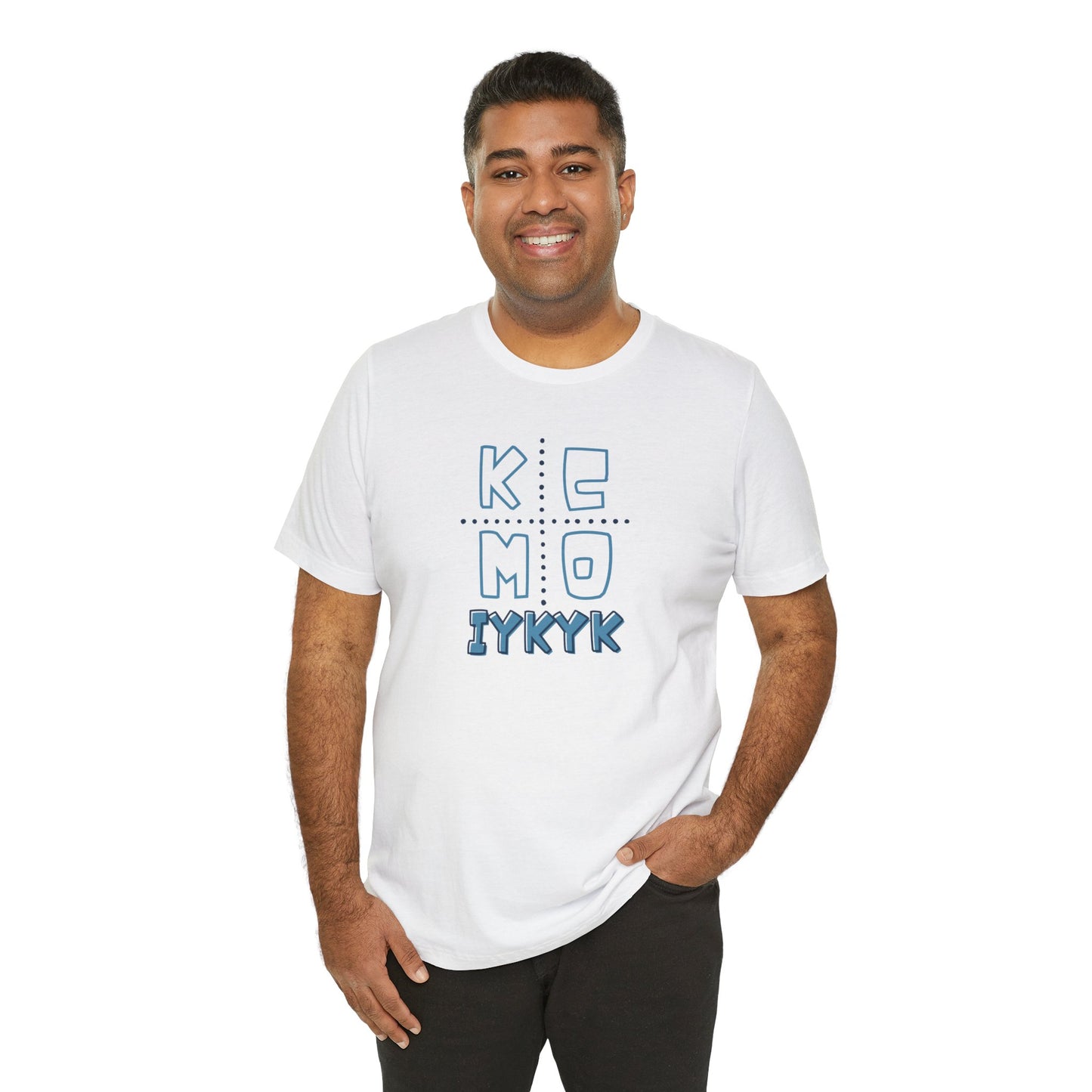 KCMO IYKYK 6 Unisex Jersey Short Sleeve Tee