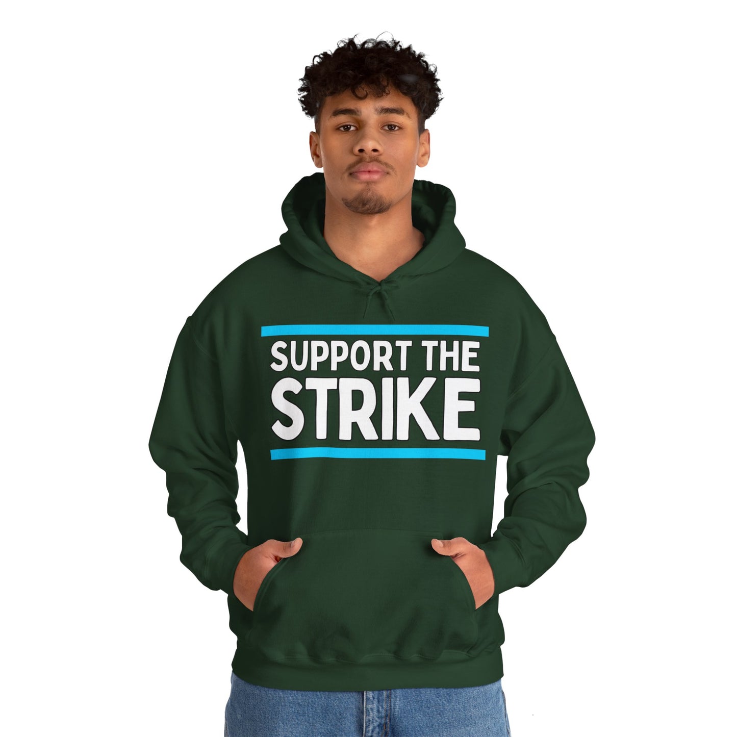 Support The Strike Unisex Heavy Blend™ Hooded Sweatshirt