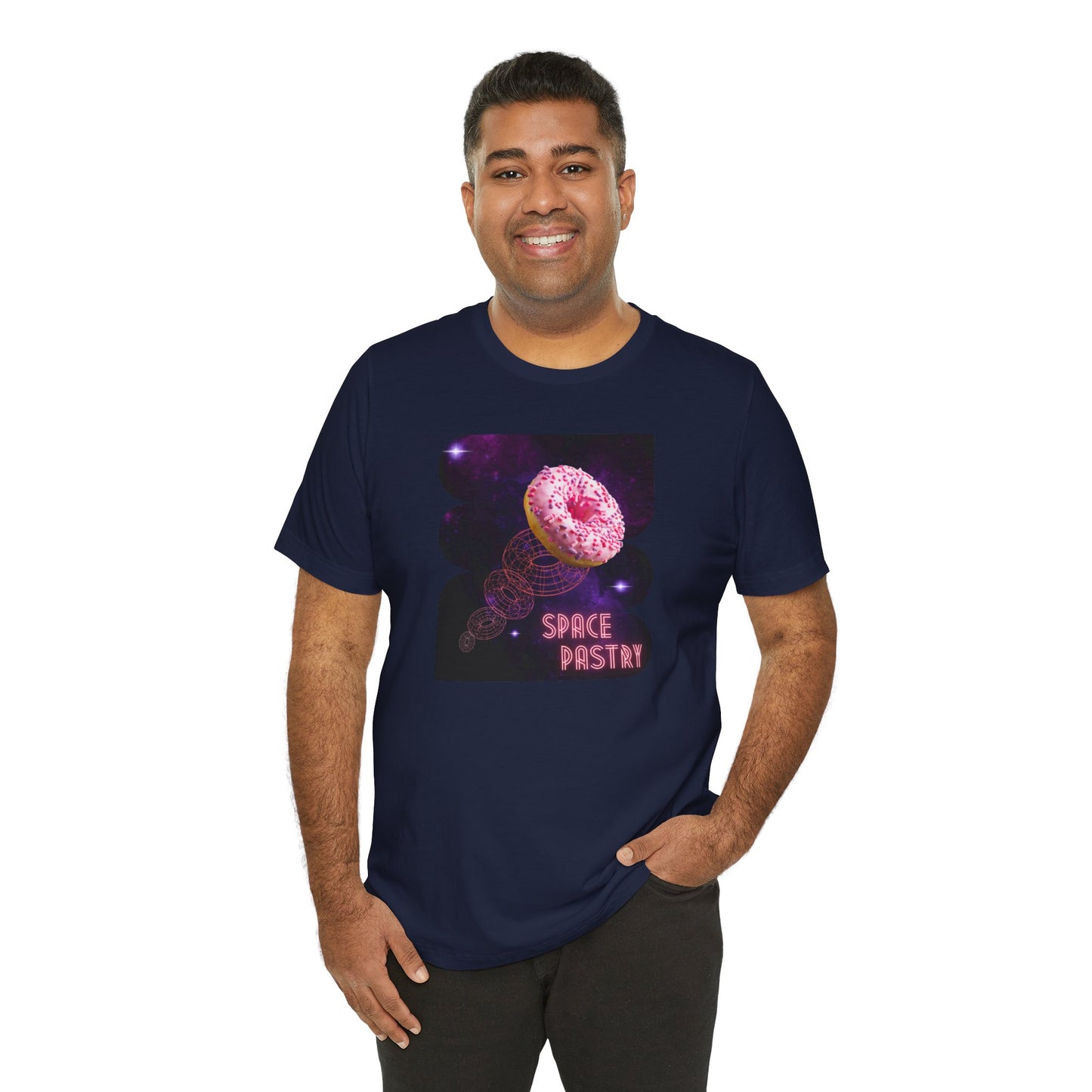 Space Pastry Unisex Jersey Short Sleeve Tee