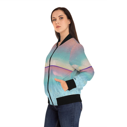 Sunrise 2 Women's Bomber Jacket (AOP)