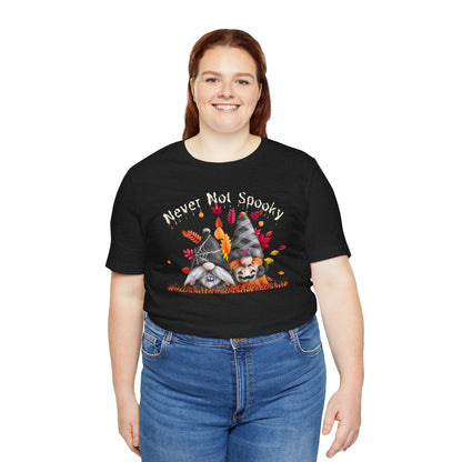 Never Not Spooky Gnomes Unisex Jersey Short Sleeve Tee