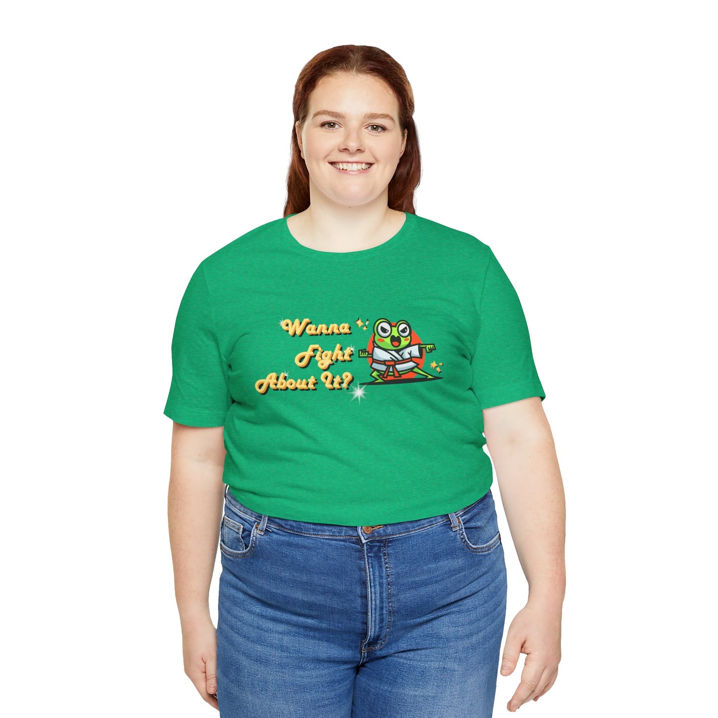 Feeling Froggy? Unisex Jersey Short Sleeve Tee