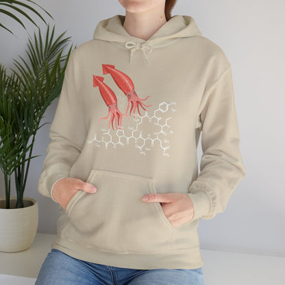 Squid Love - Oxytocin Unisex Heavy Blend™ Hooded Sweatshirt