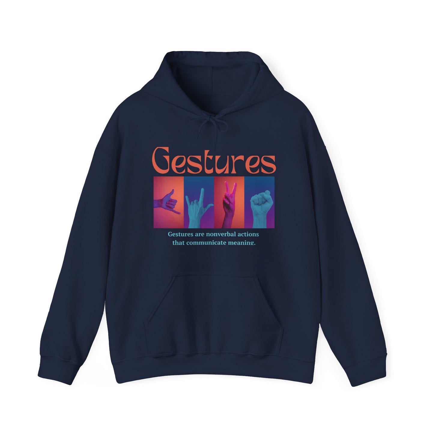 Gestures Unisex Heavy Blend™ Hooded Sweatshirt