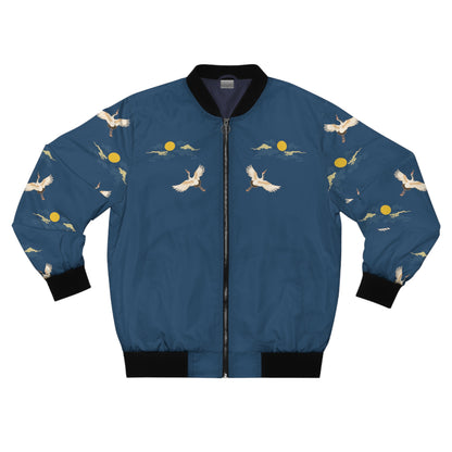 Crane Men's Bomber Jacket (AOP)